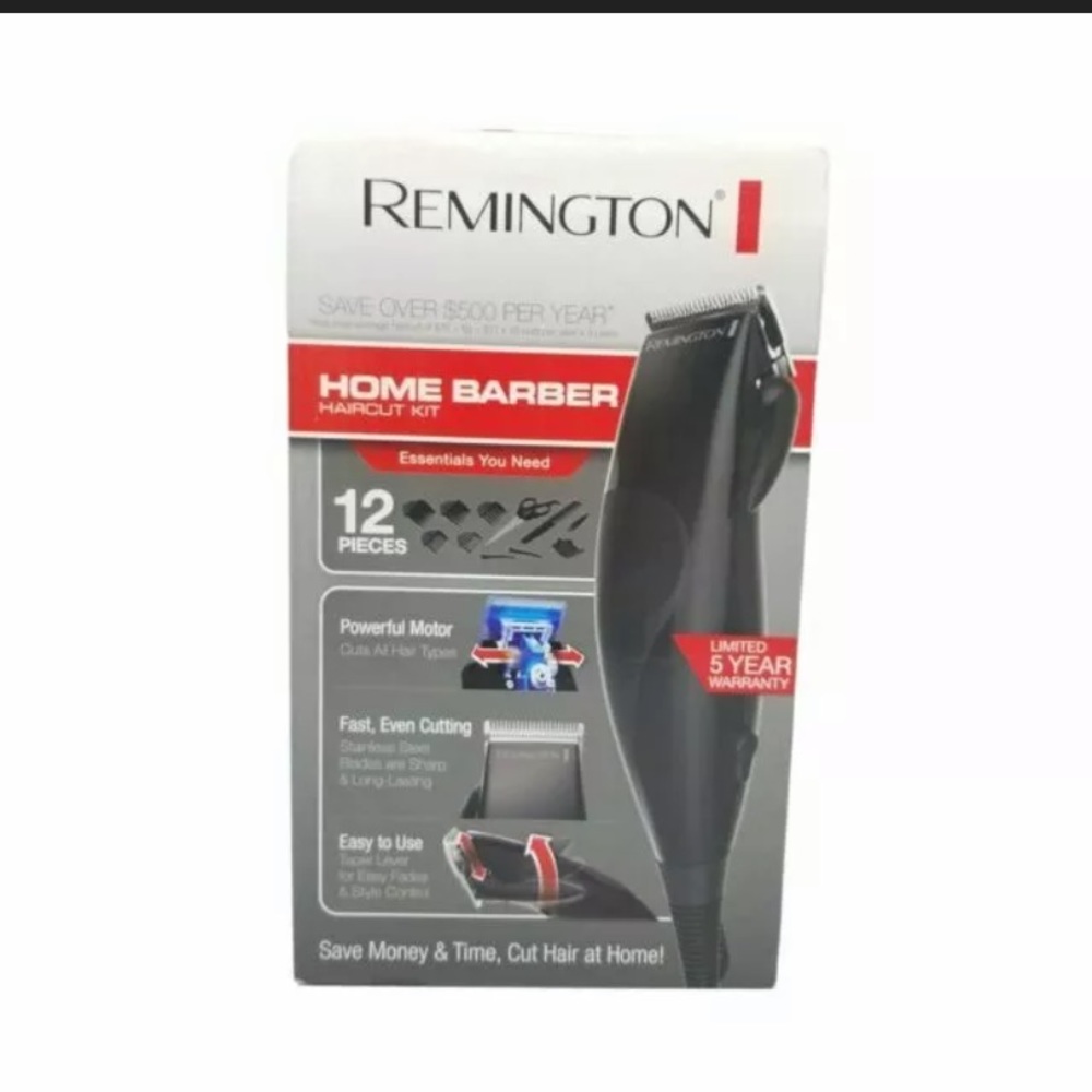 Remington hair trimmers 12 piece set